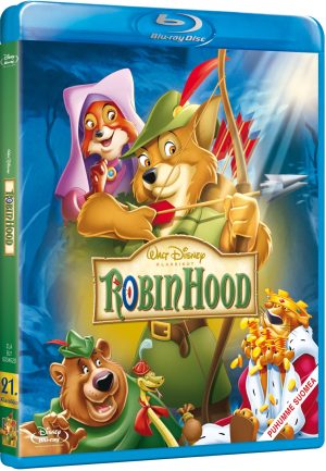 DISNEY KLASSIKKO 21 - ROBIN HOOD (1973) - Blu-ray